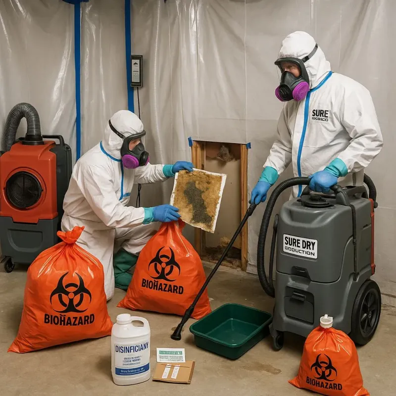 Contaminated Water Handling Protocols process in Johnsonville, SC