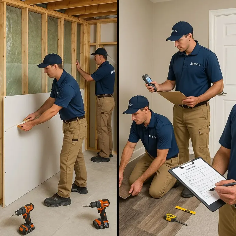 Repairs and Reconstruction process in Johnsonville, SC
