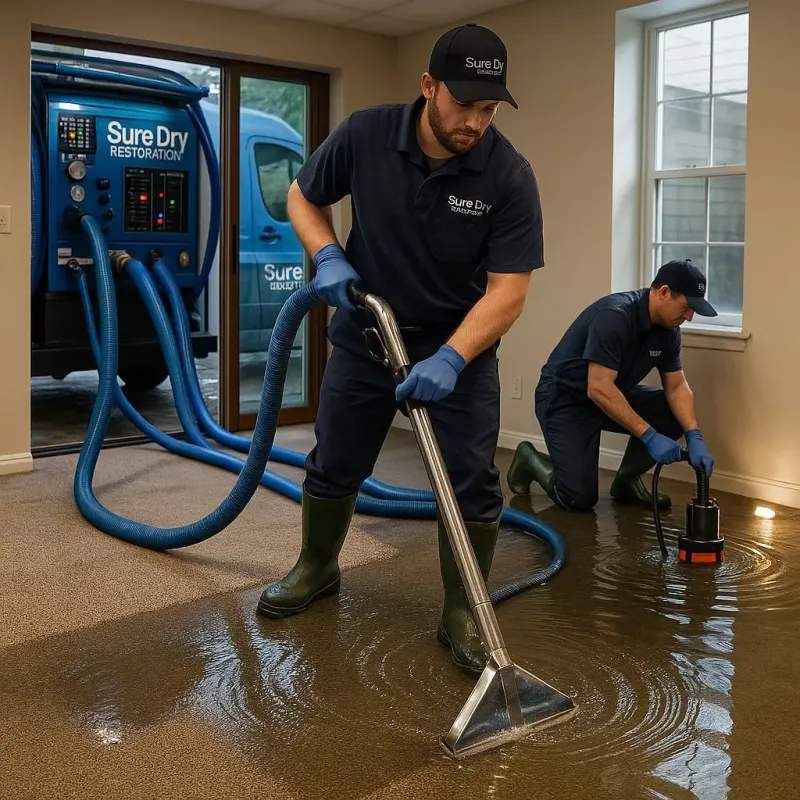 Water Extraction and Removal process in Johnsonville, SC